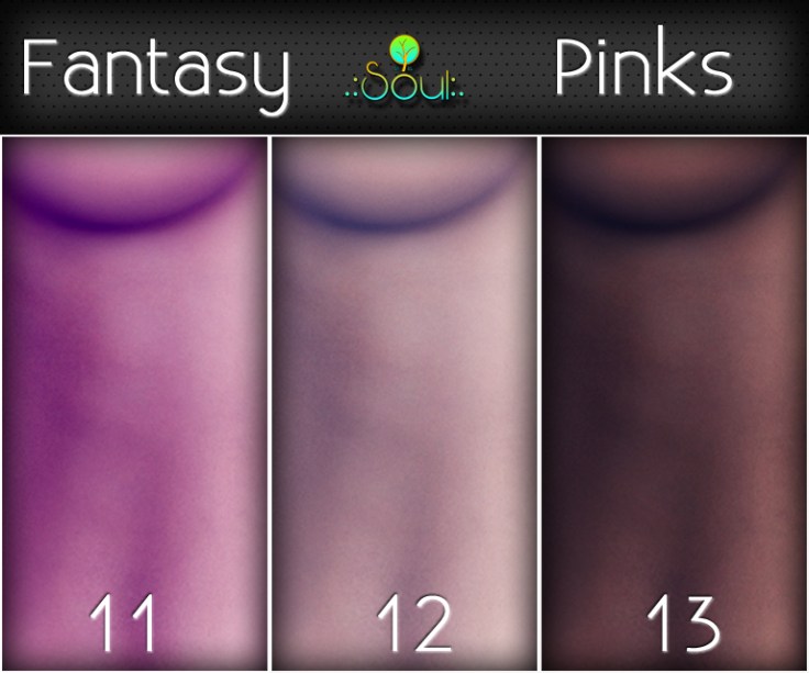 2014 Skintones Fantasy Pinks