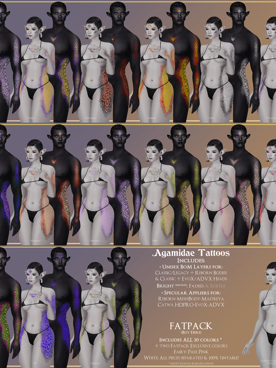 Agamidae Tattoos: Main&nbsp;Store